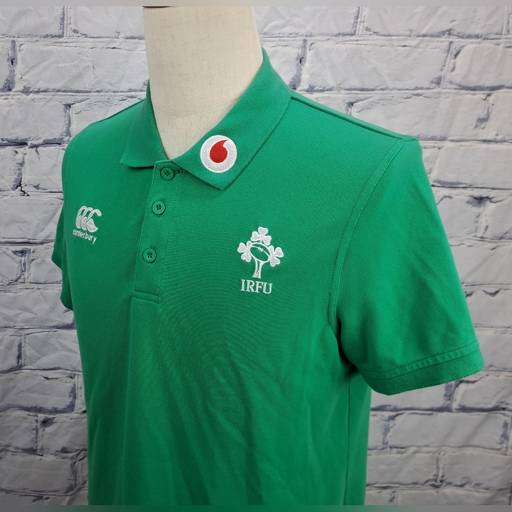 Canterbury Men's Polo Shirt Ireland Irish Rugby Football Union IRFU Medium